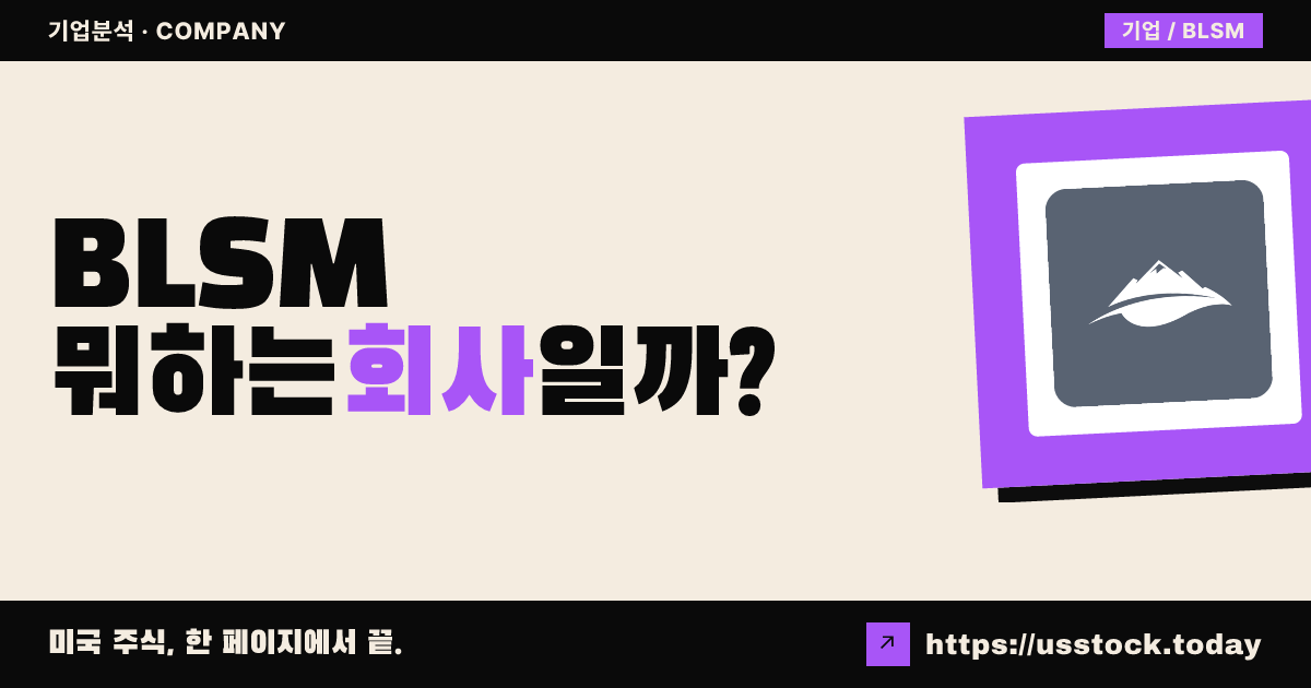 블로섬힐 테라퓨틱스(BLSM) 뭐하는 회사일까? - 주가 전망·실적·시총·관련주·본사 총정리