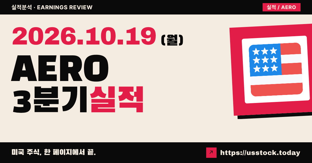 에어멕시코($AERO) 2026년 3분기 실적 분석: 매출·EPS 예상 하회 · 주가 약세
