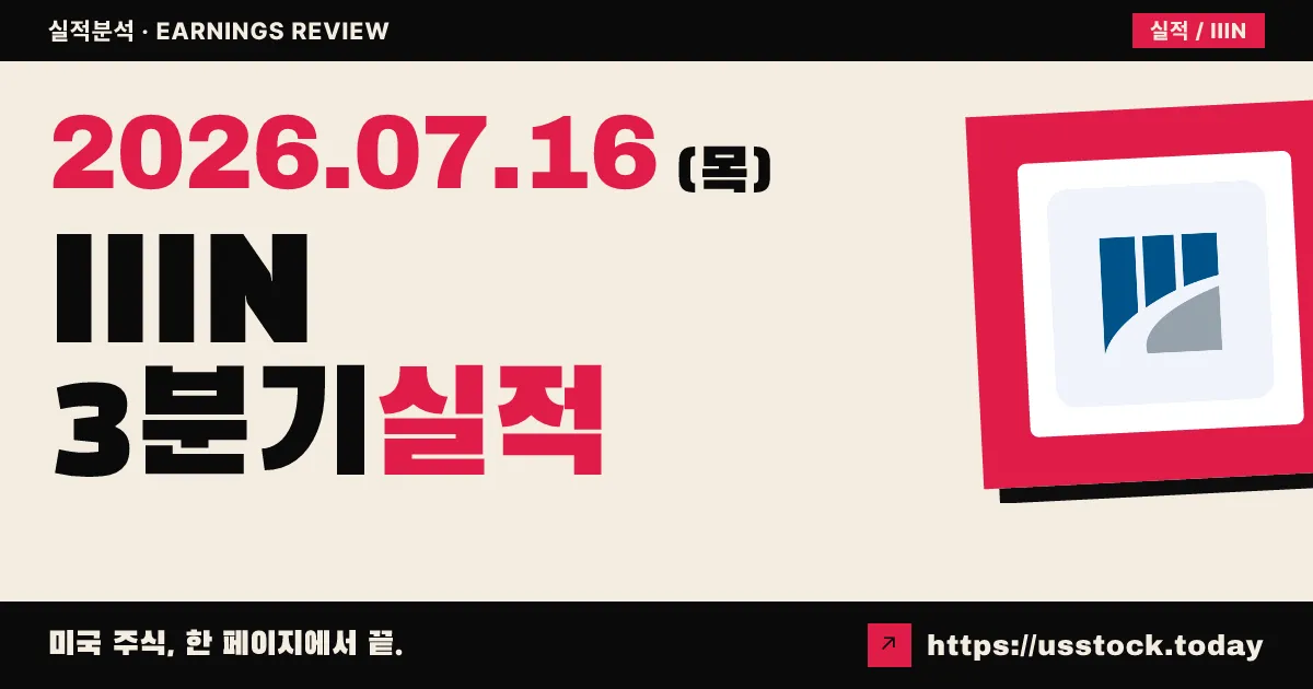 인스테틸 인더스트리즈($IIIN) 2026년 3분기 실적 분석 — 매출·EPS 모두 예상 상회했지만 마진 급락