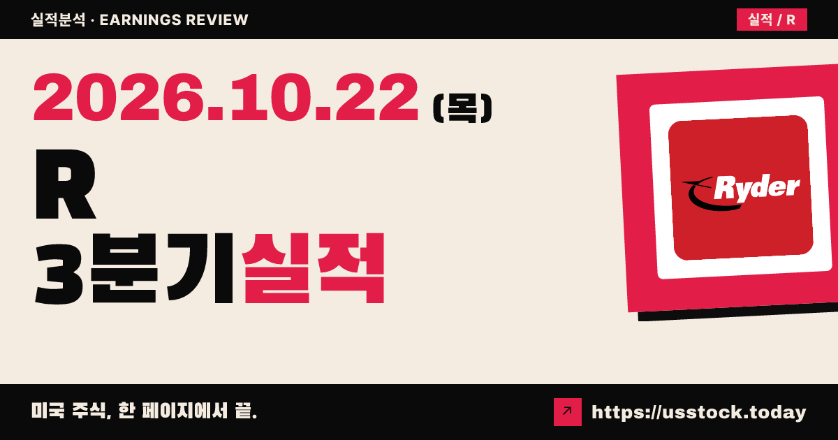 라이더시스템즈($R) 2026회계연도 3분기 실적 분석: 어닝 서프라이즈 · 연간 가이던스 상향