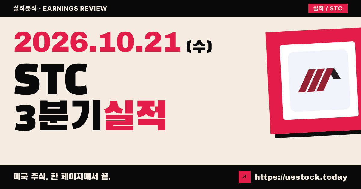 스튜어트 인포메이션 서비시스($STC) 2026회계연도 3분기 실적 분석: EPS·매출 모두 예상 하회